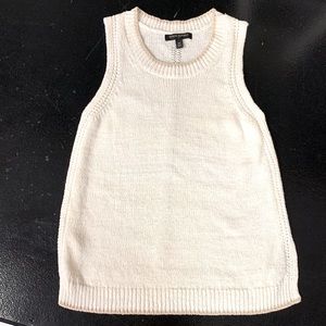 Banana Republic Cream Sweater Vest
